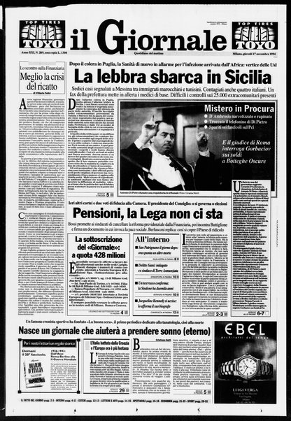 Il giornale : quotidiano del mattino